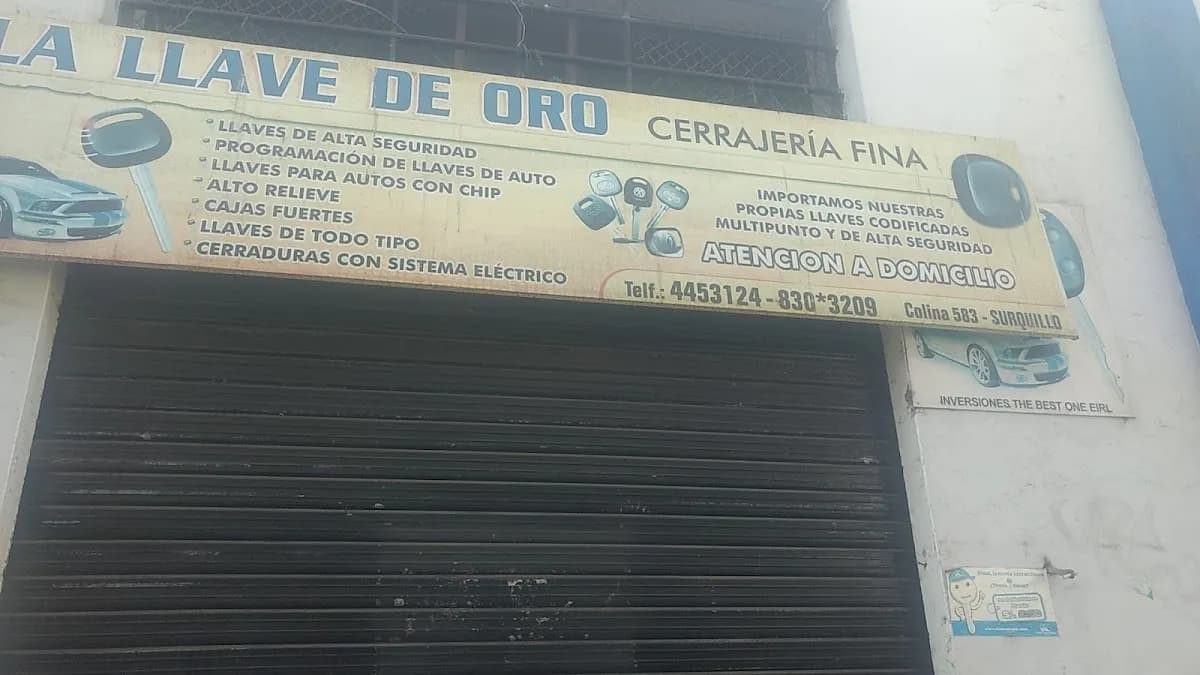 La llave de oro llaves con chip